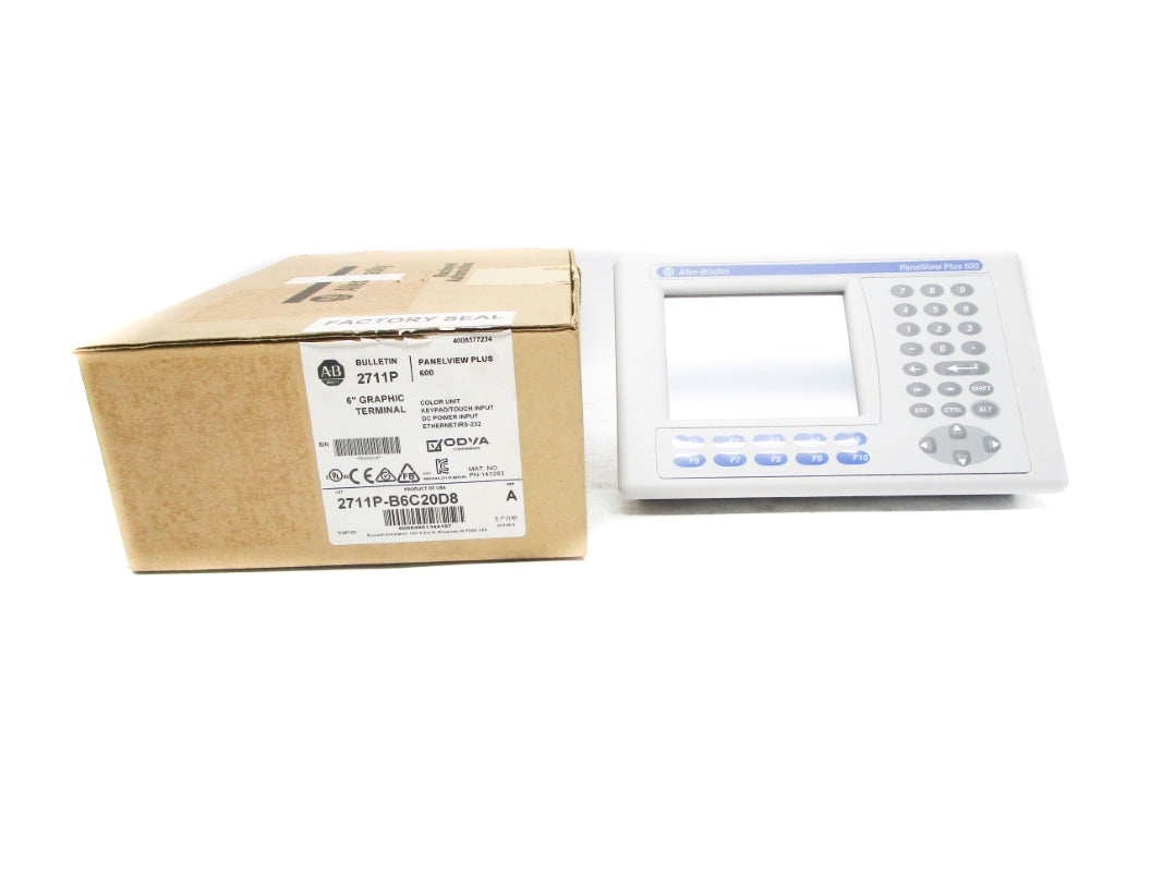 ALLEN BRADLEY 2711P-B6C20D8 SER. A NSMP