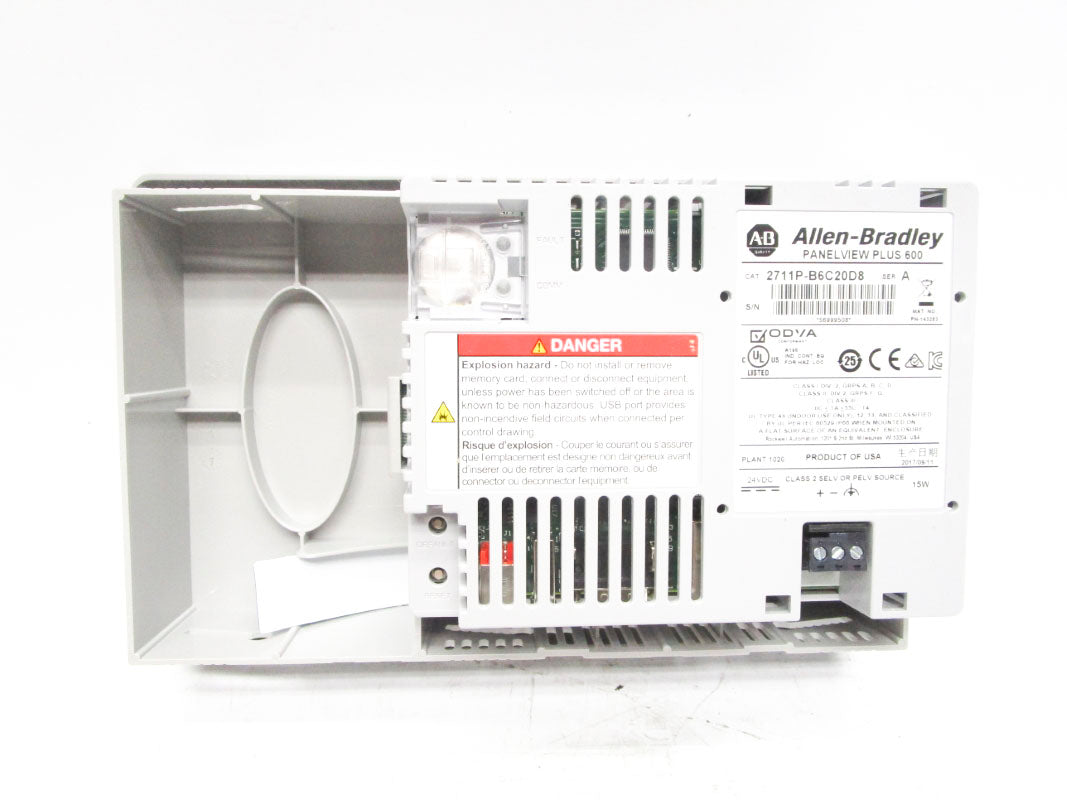ALLEN BRADLEY 2711P-B6C20D8 SER. A NSMP