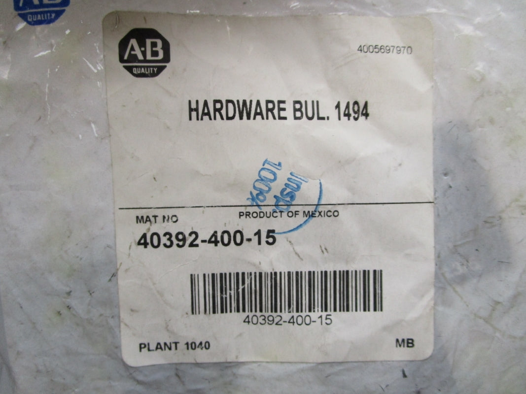 ALLEN BRADLEY 40392-400-15 NSMP