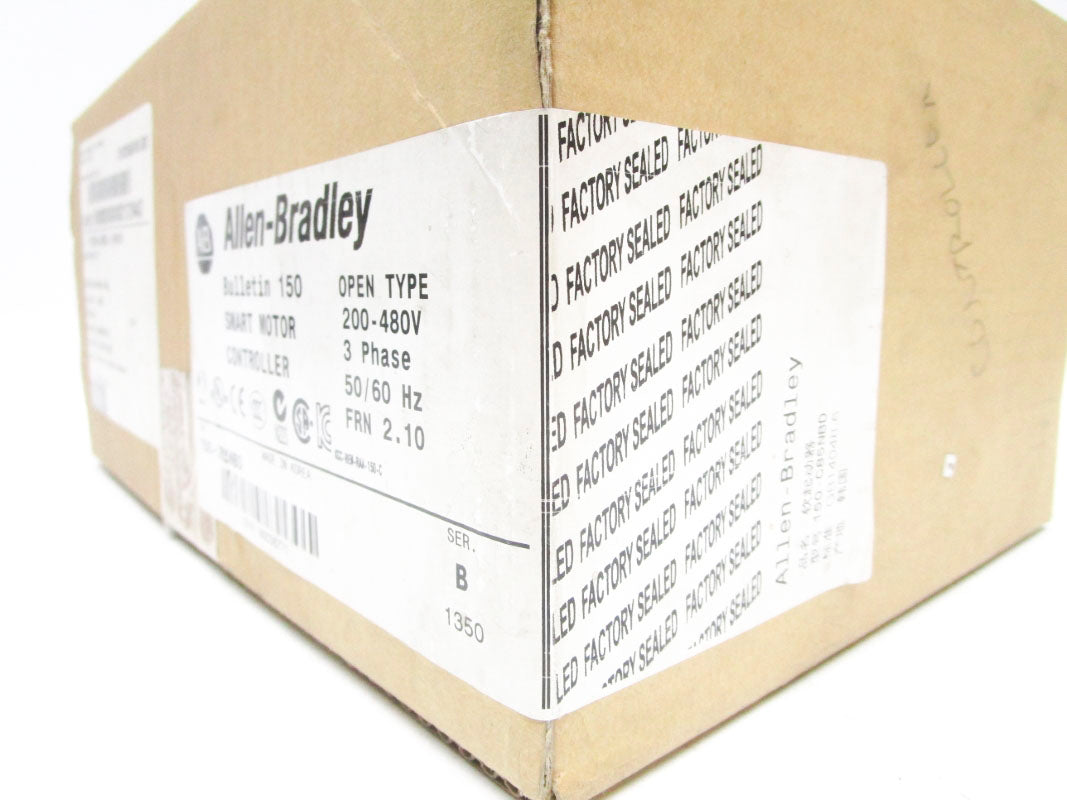 ALLEN BRADLEY 150-C85NBD 200-480V SER. B F/W 2.10 (BR/WH) NSFS
