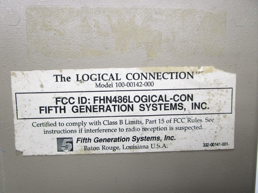 LOGIC CONNECTION 100-00142-000 UNMP