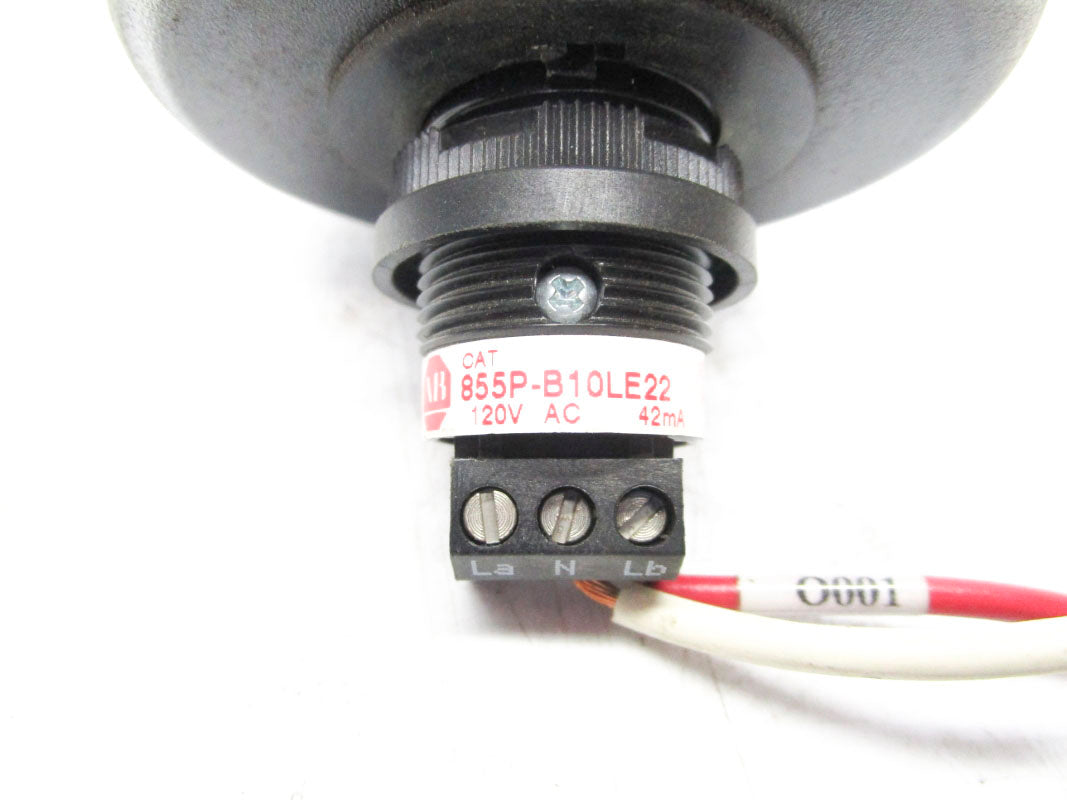 ALLEN BRADLEY 855P-B10LE22 SER. A 120VAC UNMP