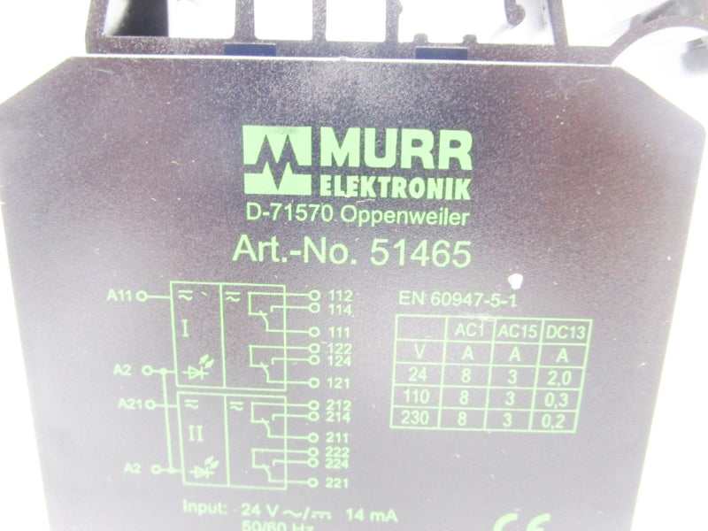 MURR ELEKTRONIK 51465 24V NSMP