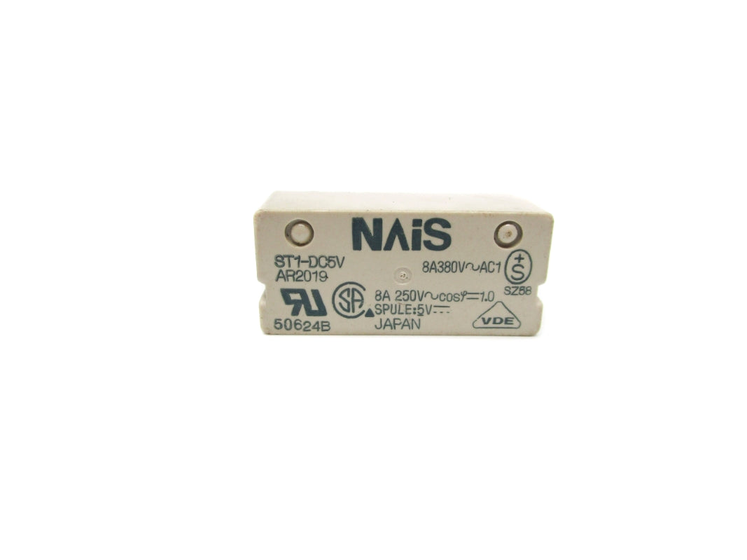 NAIS ST1-DC5V AR2019 250V 8A NSNP