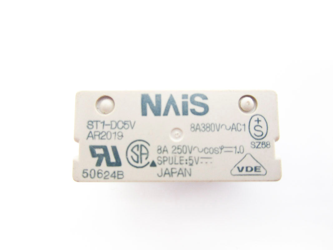 NAIS ST1-DC5V AR2019 250V 8A NSNP