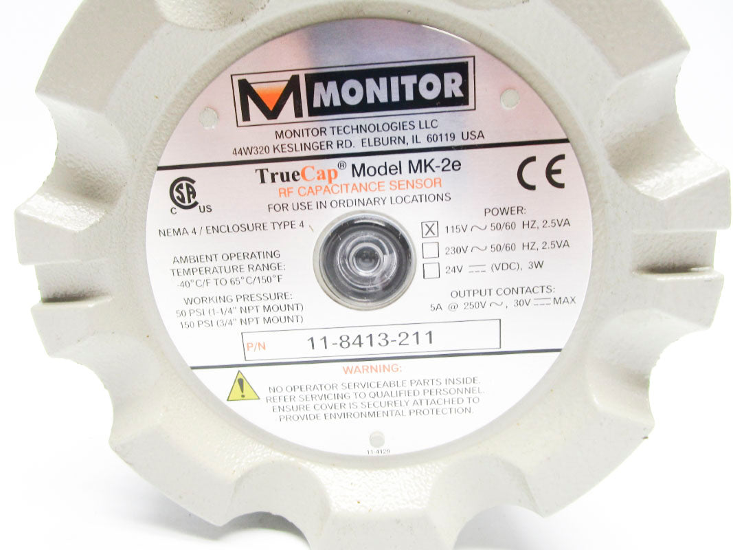 MONITOR TECHNOLOGIES MK-2E 11-8413-211 115V 2.4A NSNP