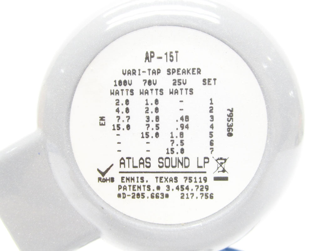 ATLAS SOUND AP-15T NSMP