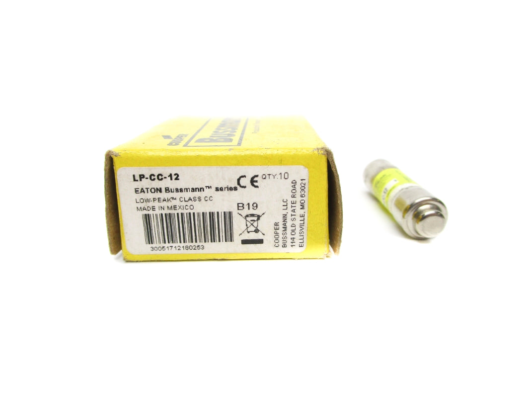 BUSSMANN LP-CC12 (PKG OF 10) NSMP