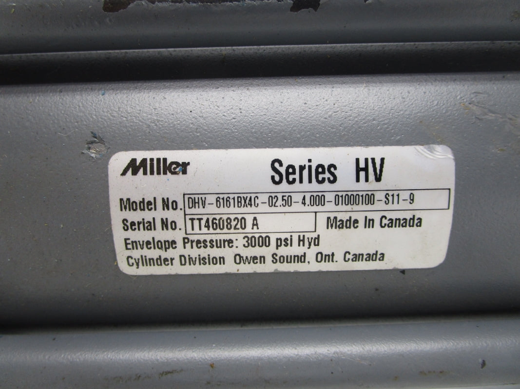 MILLER DHV-61618X4C-02.50-4.000-010000100-S11-9 3000PSI UNMP