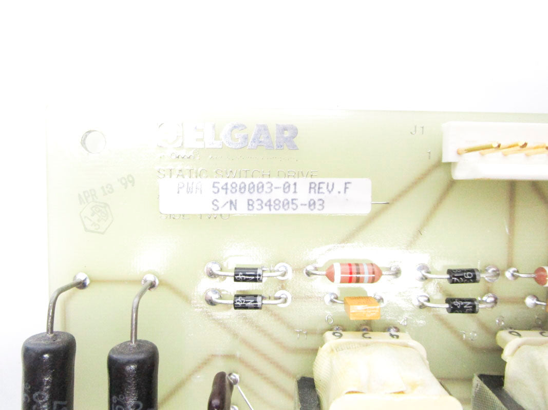 ELGAR 5480003-01 REV. F UNMP
