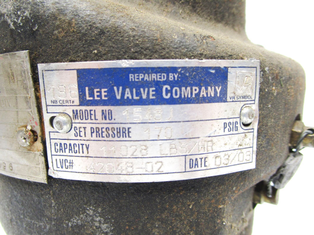 LEE VALVE COMPANY 1543J 170PSIG UNMP