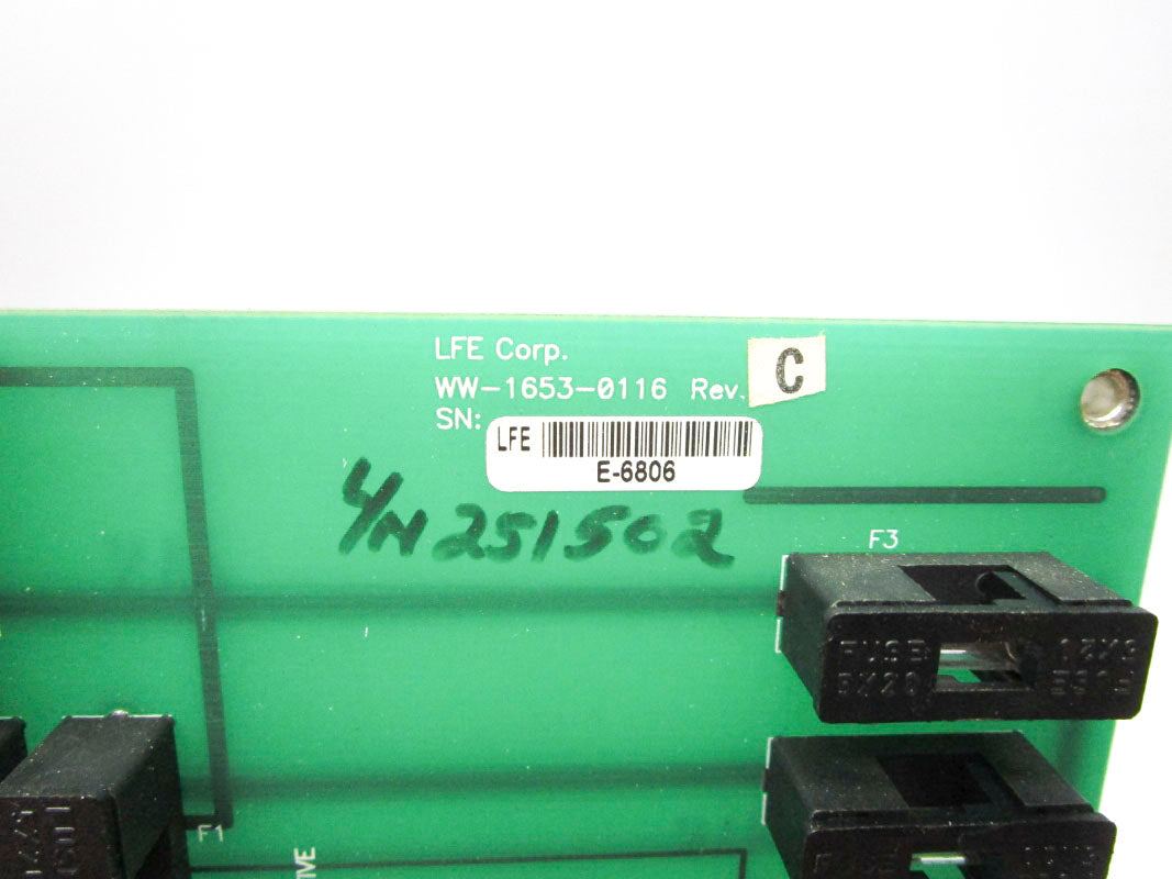 LFE WW-1653-0116 REV. C UNMP