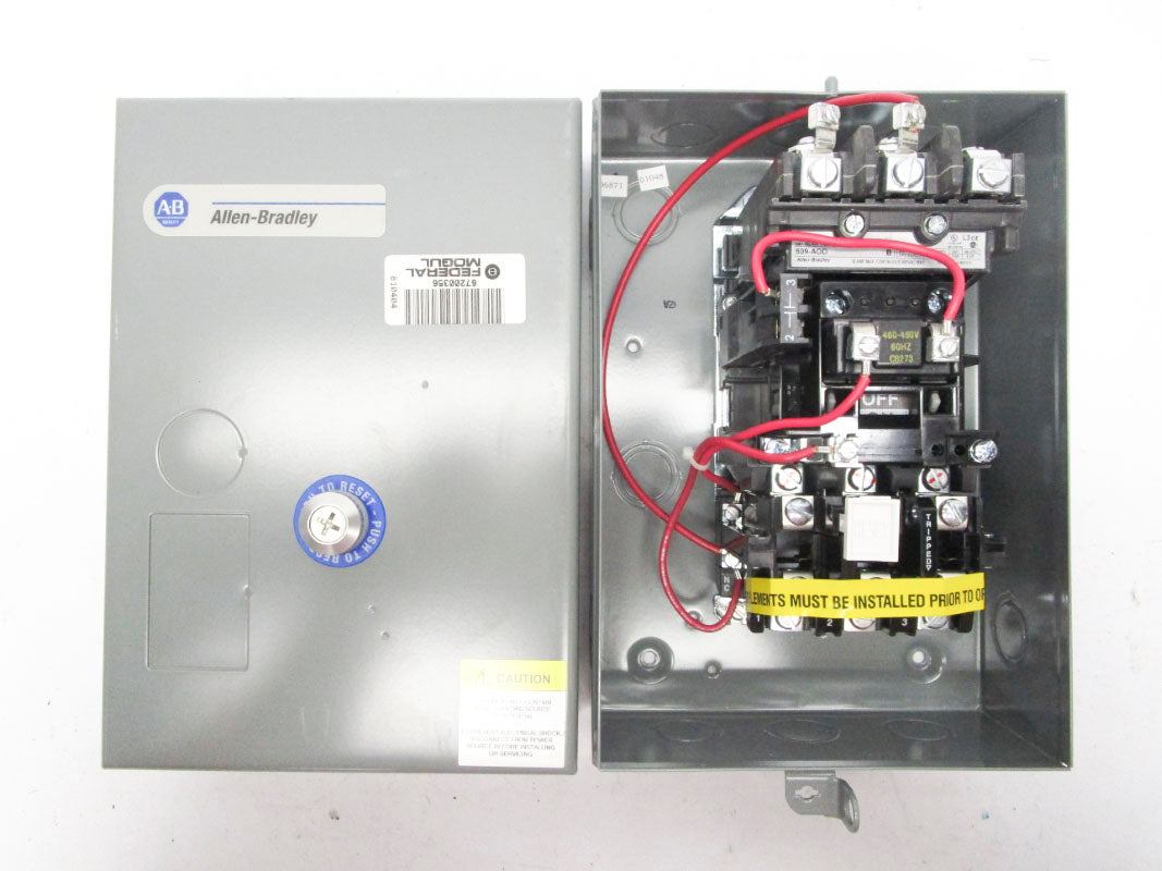 ALLEN BRADLEY 509-AAB SER. N 480V 18A NSNP