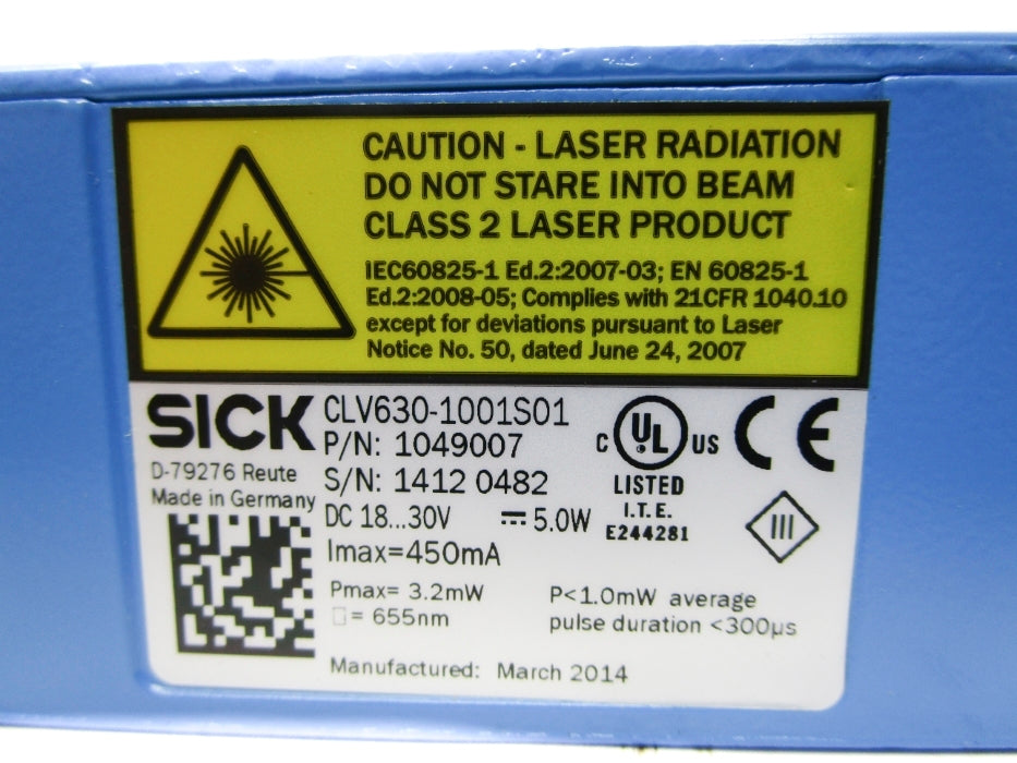 SICK CLV630-1001S01 1049007 NSMP