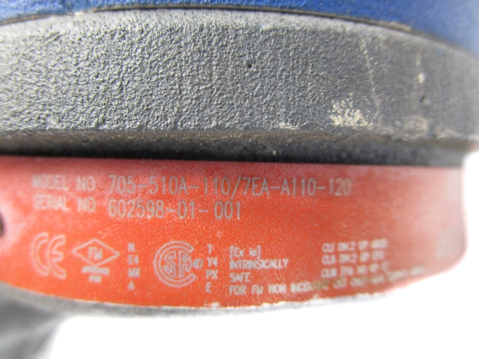 MAGNETROL 705-510A-110/7EA-A110-120 100PSI UNMP
