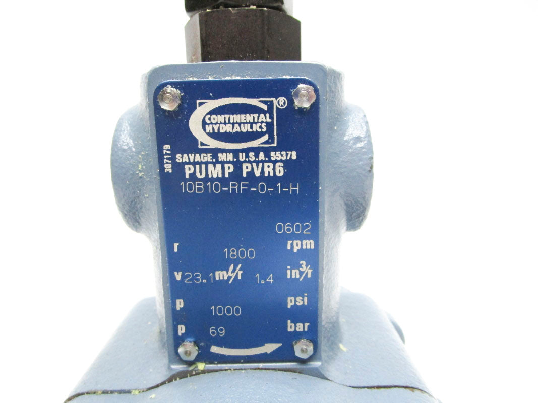 CONTINENTAL HYDRAULICS PVR6-10B10-RF-0-1-H 1000PSI NSNP