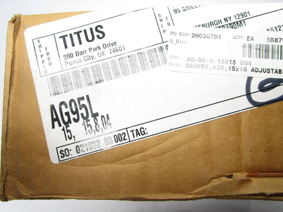 TITUS A512108 AG95L NSFS