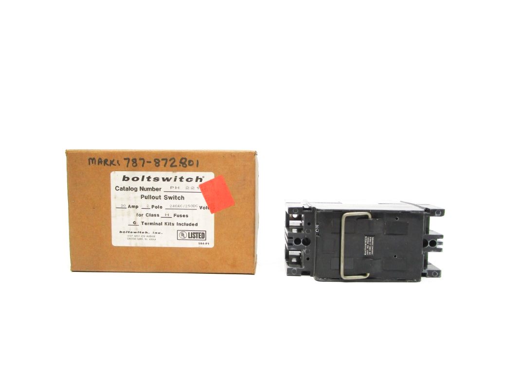 BOLTSWITCH PH221 240V 30A NSMP