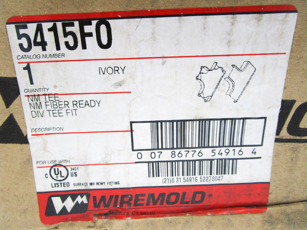 WIREMOLD 5415F0 IVORY NSMP