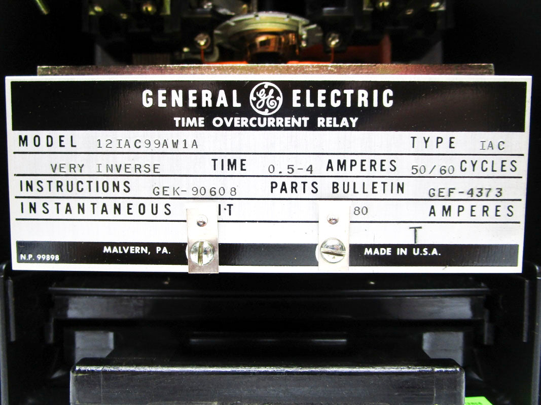 GENERAL ELECTRIC 12IAC99AW1A 80A NSNP