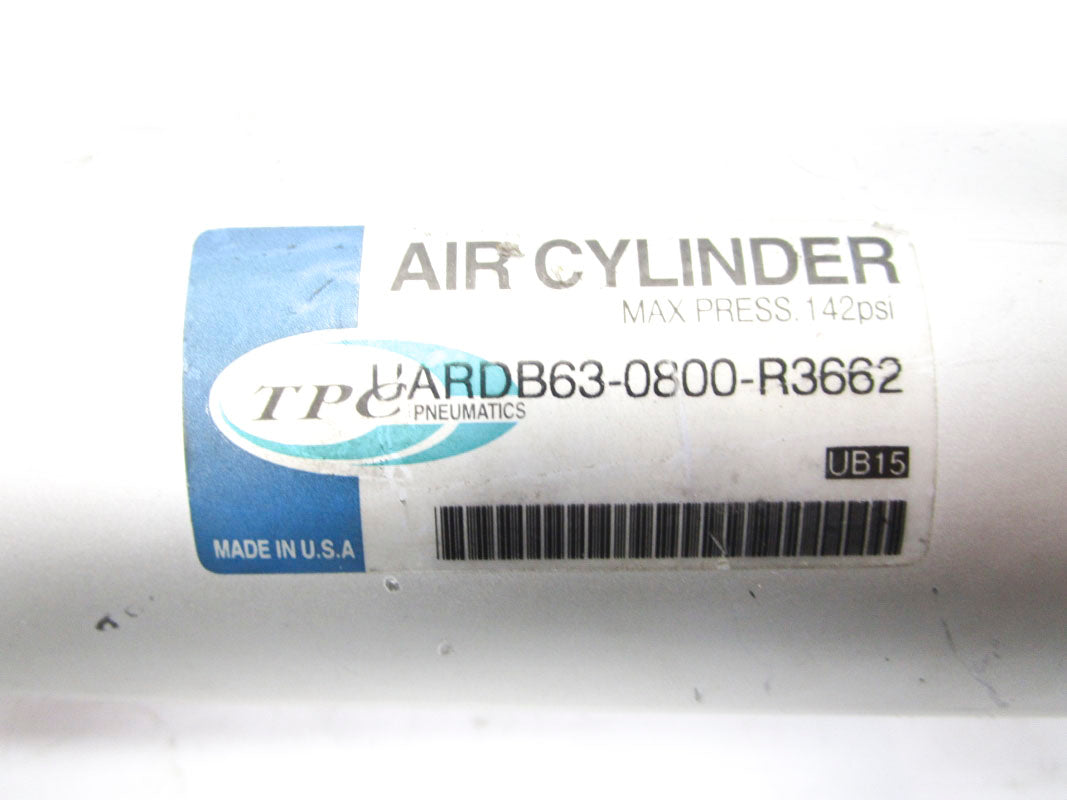 TPC PNEUMATICS UARDB63-0800-R3662 142PSI UNMP