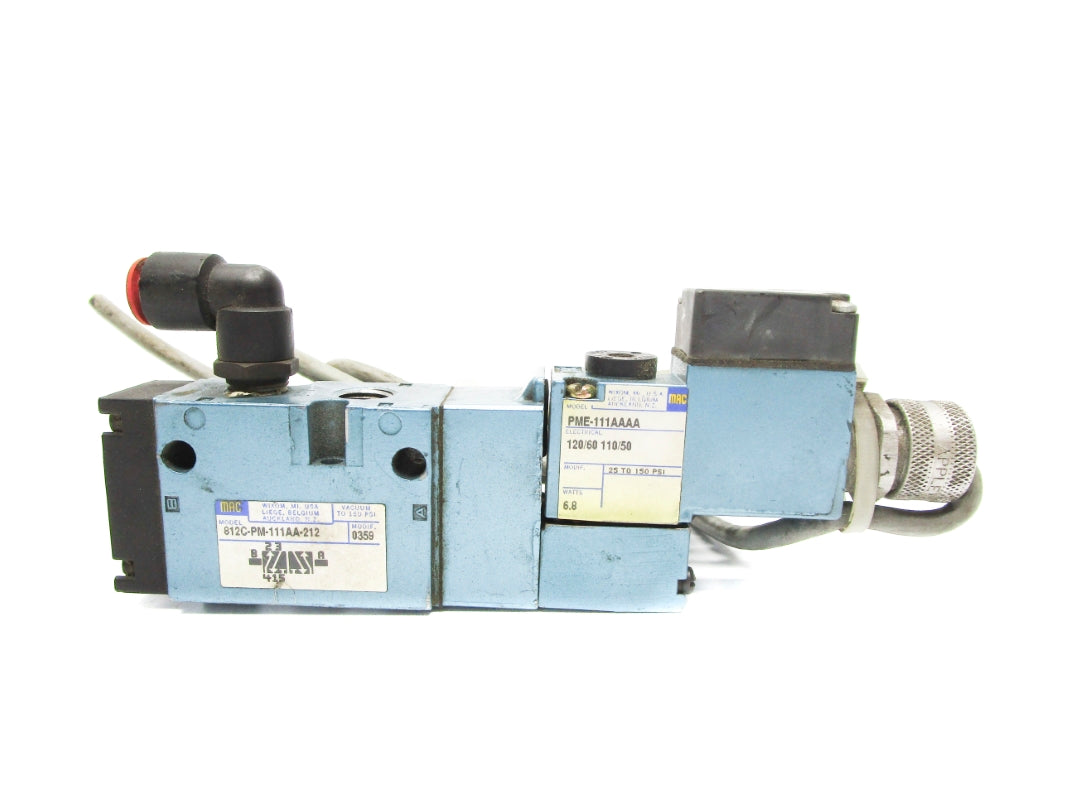 MAC 812C-PM-111AA-212 150PSI UNMP