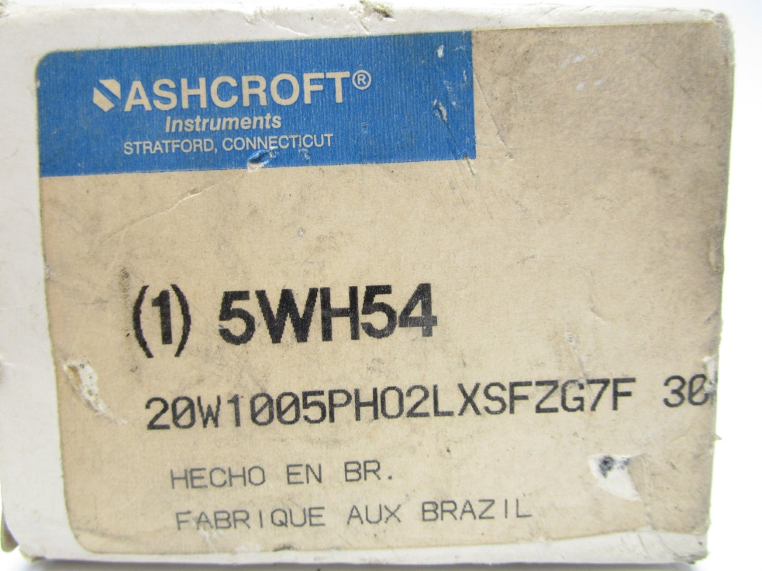 ASHCROFT 5WH54 30PSI NSMP