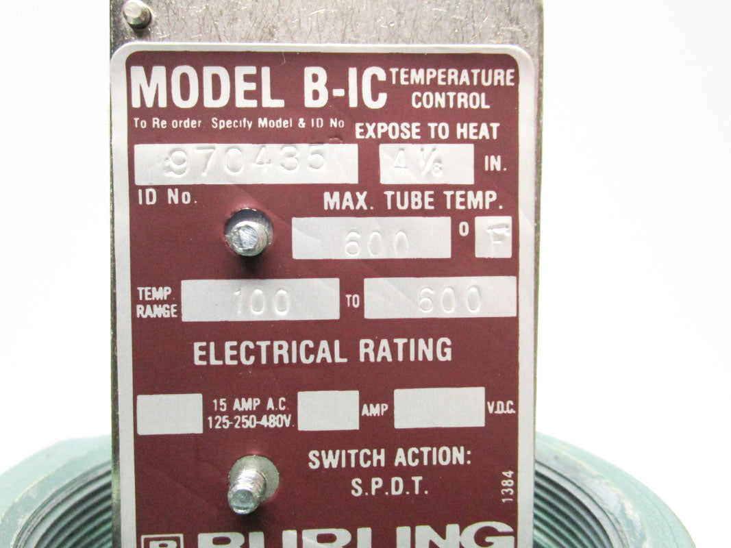 BURLING INSTRUMENTS B-IC 970435 480V 15A NSNP