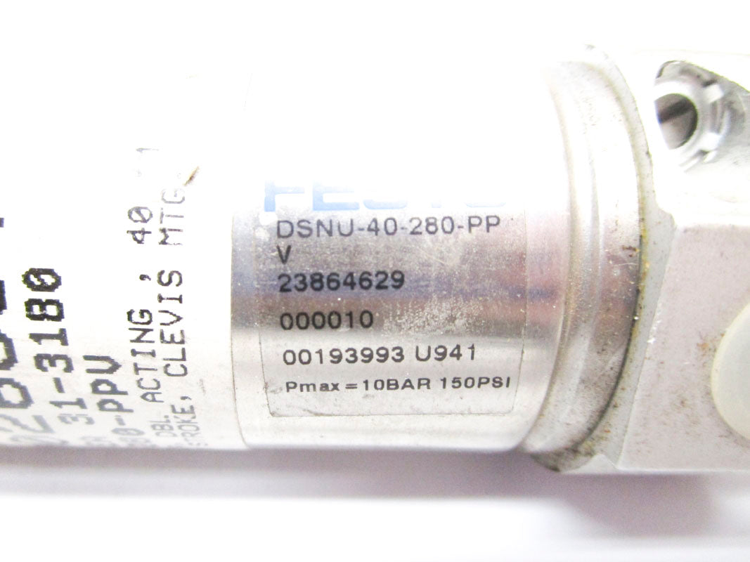 FESTO DSNU-40-280-PPV 23864629 150 PSI UNMP
