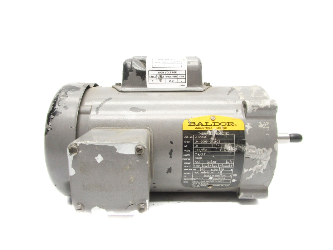 BALDOR JL3503A 230V 3.7A UNMP