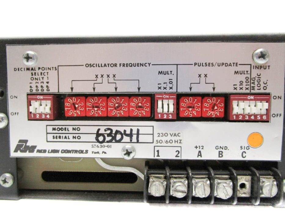 RED LION CONTROLS 63041 SERIES 600 UNMP