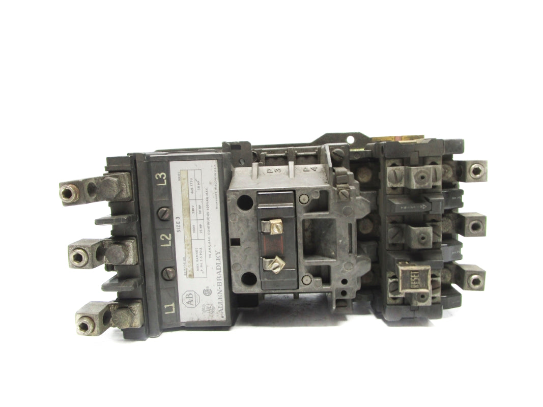 ALLEN BRADLEY 509-DOB SER. A 600VAC 90A UNMP