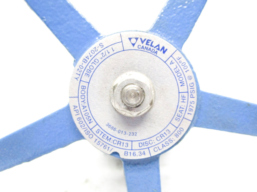 VELAN S-2074B-02TY 1975PSI 1-1/2" NSNP