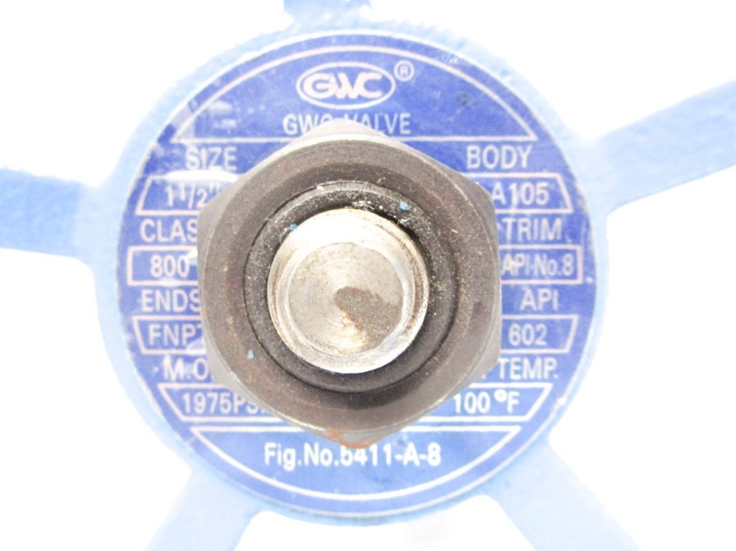 GWC 5411-A-8 1 1/2" 1975PSI NSNP