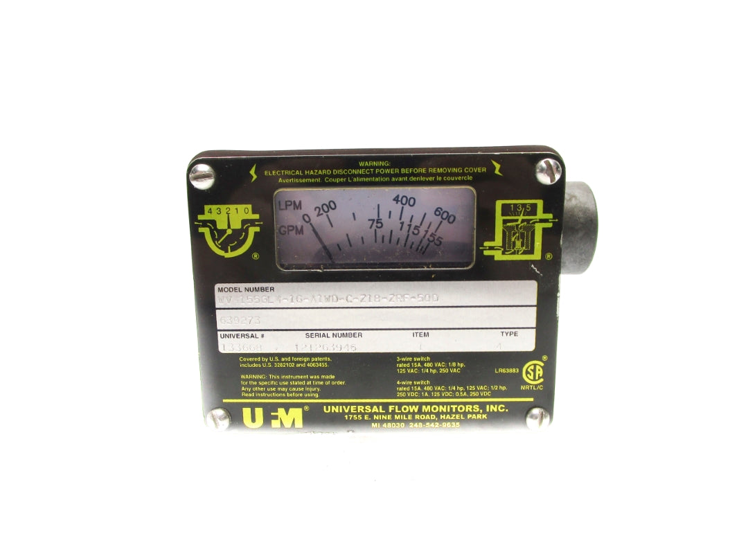 UFM WVM155GLM-16-A1WD-C-Z18-ZRF-50D NSNP