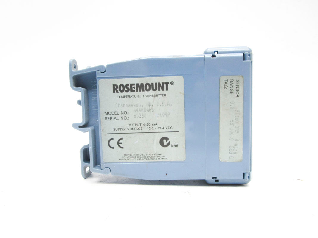 ROSEMOUNT 644RNAF6 12.0-42.4VDC UNMP