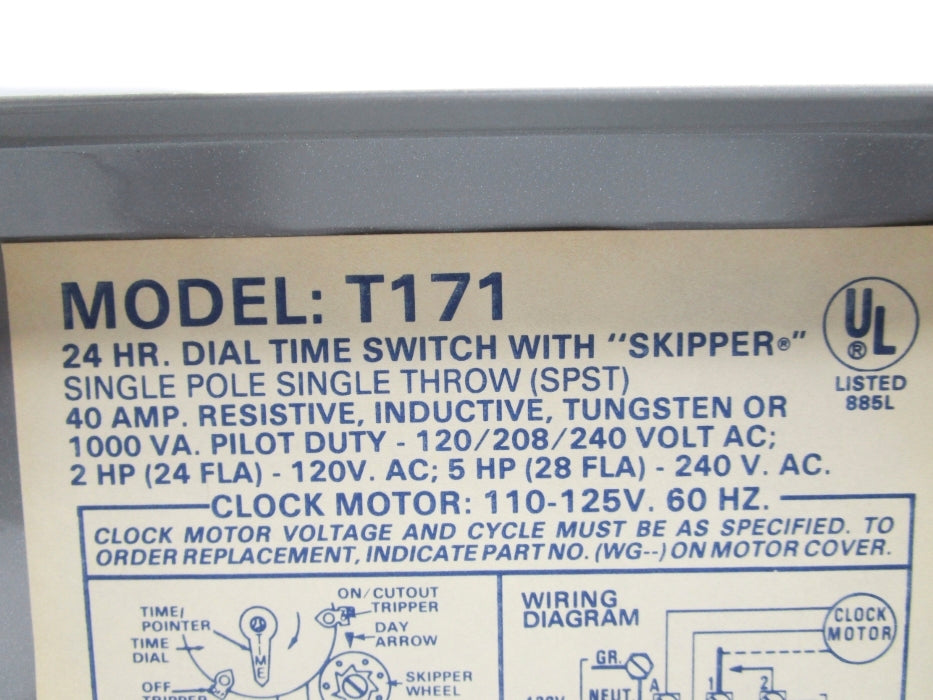 INTERMATIC T171 NSNP