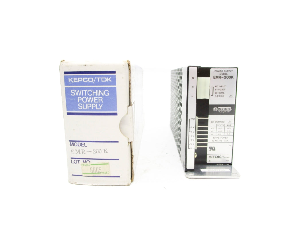 KEPCO/TDK EMR-200K 115/230V 1.4/0.7A NSMP