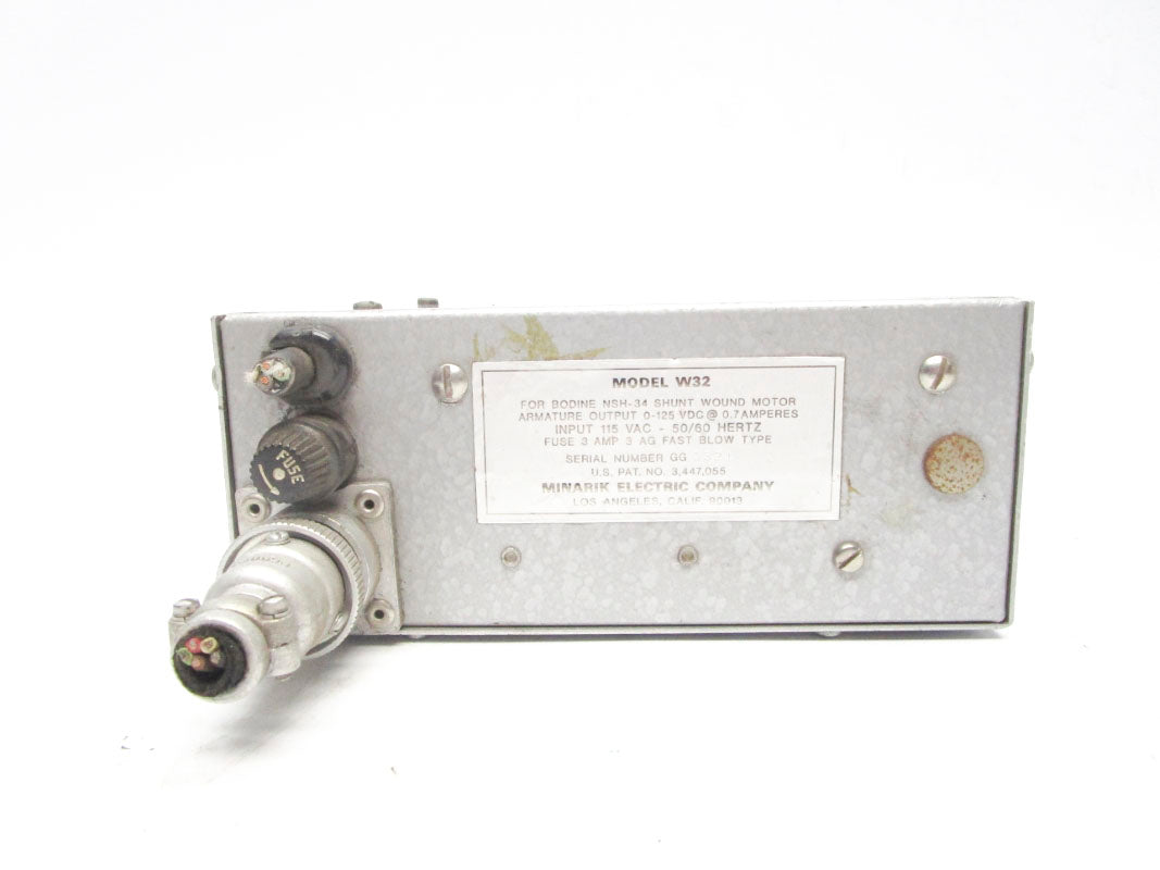 MINARIK W32 115VAC 3A UNMP