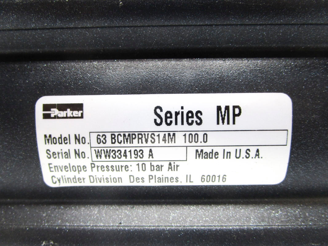 PARKER 63BCMPRVS14M100 NSNP