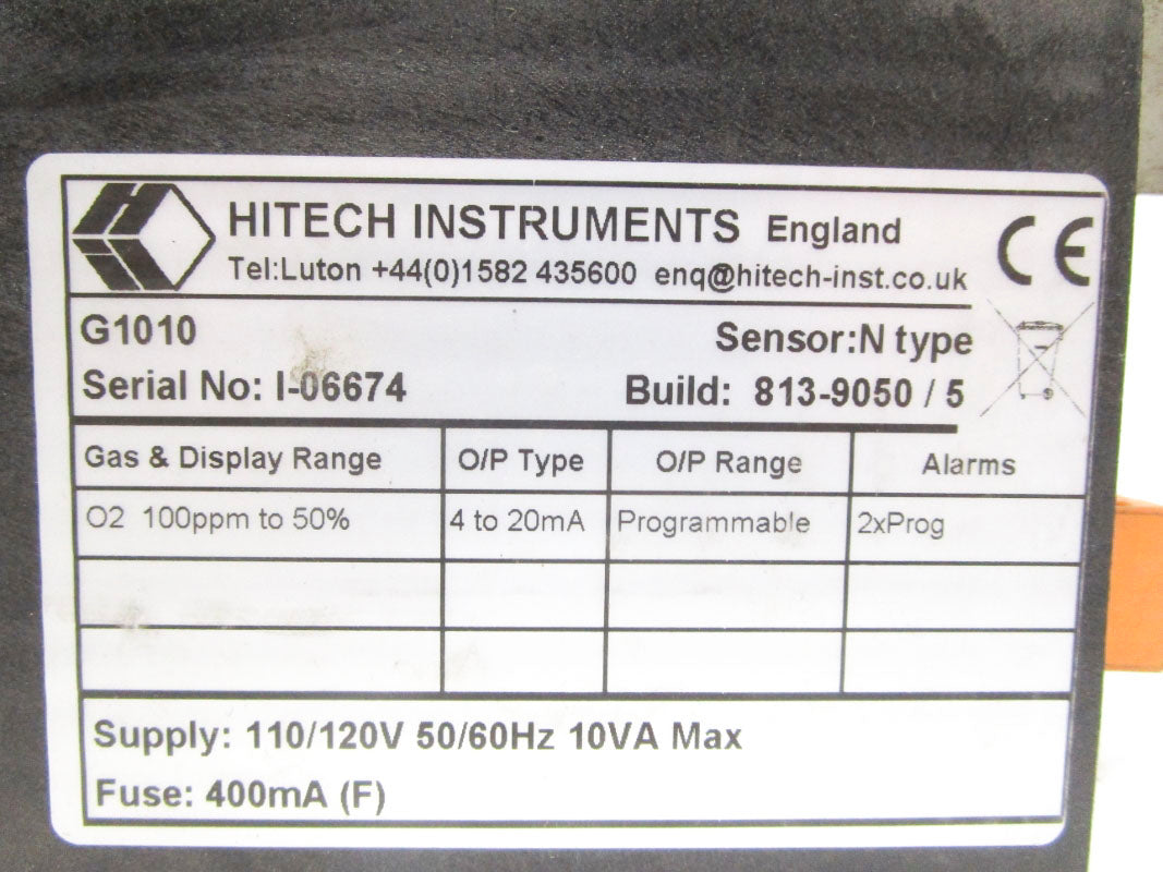 HITECH INSTRUMENTS G1010 110/120V UNMP