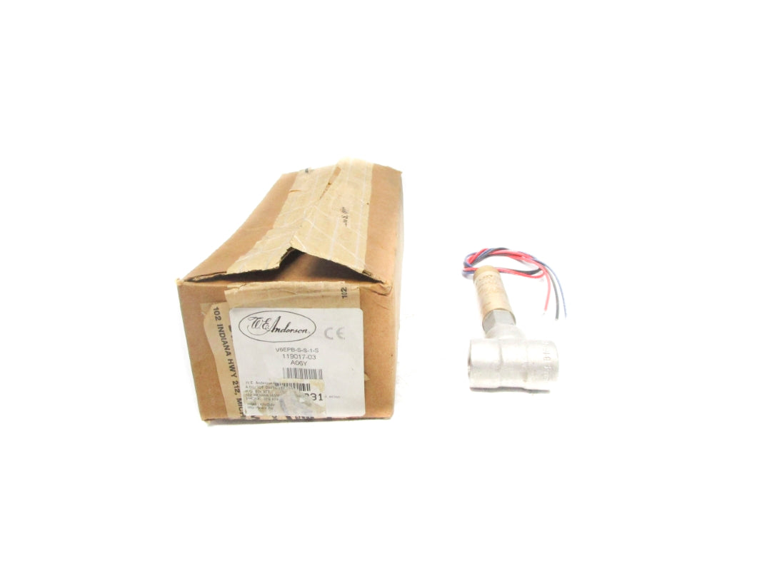 W.E. ANDERSON V6EPB-S-S-1-S 125/250VAC 5A NSMP