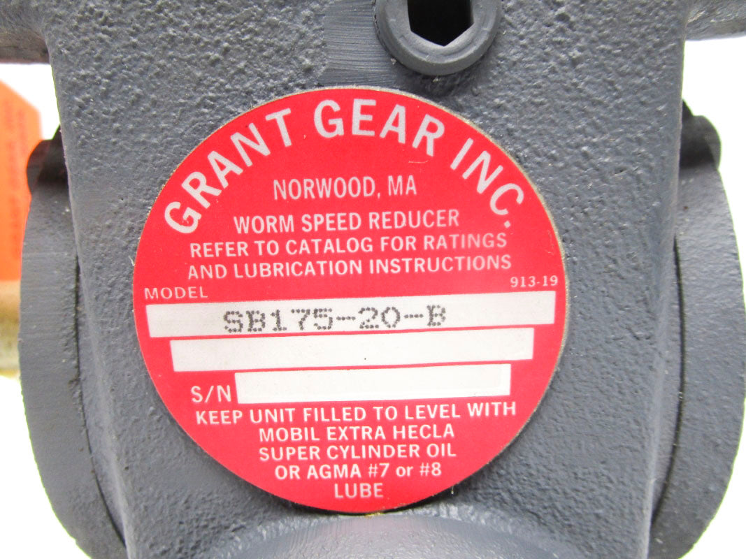 GRANT GEAR SB175-20-B NSNP