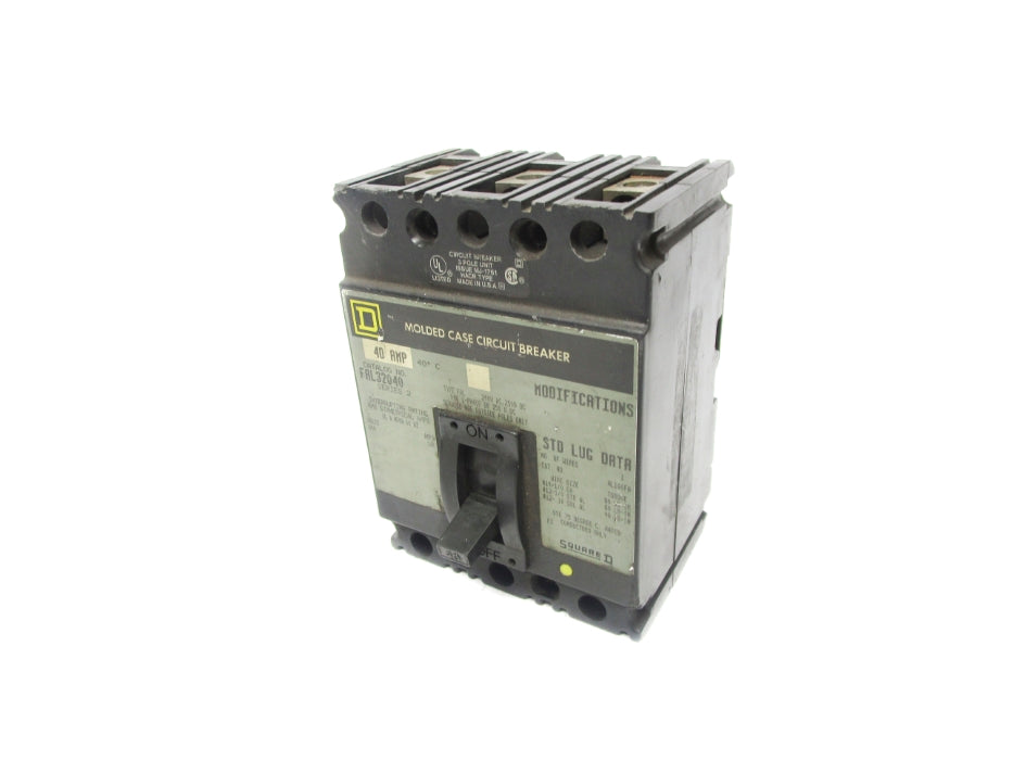 SQUARE D FAL32040 40A (GREY) UNMP