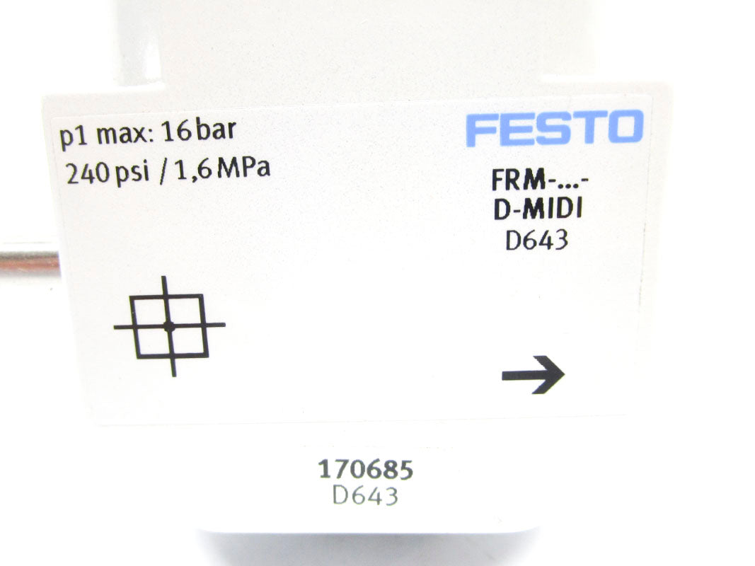 FESTO FRM-D-MIDI 170685 240PSI NSNP