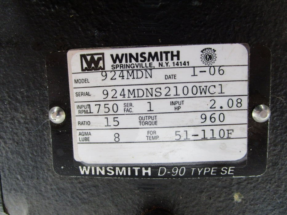 WINSMITH 924MDN-15:1 NSNP