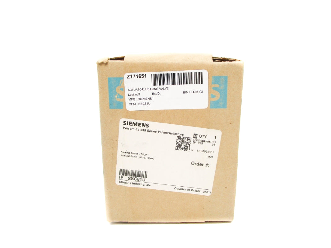 SIEMENS SSC81U NSFS