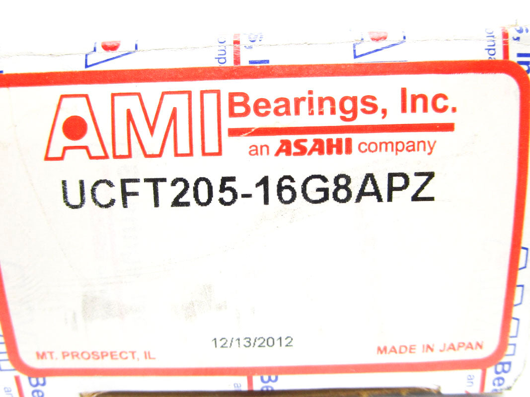 AMI BEARINGS UCFT205-16G8APZ NSMP