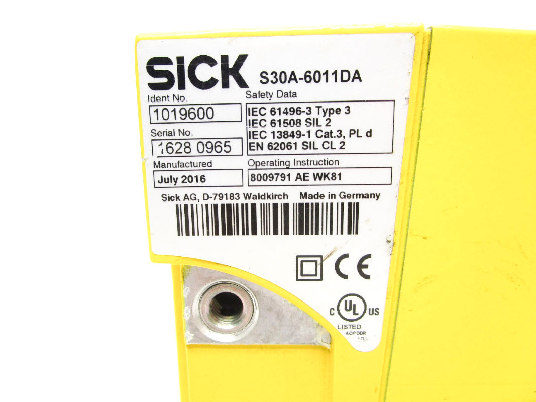 SICK S30A-6011DA 1019600 UNMP