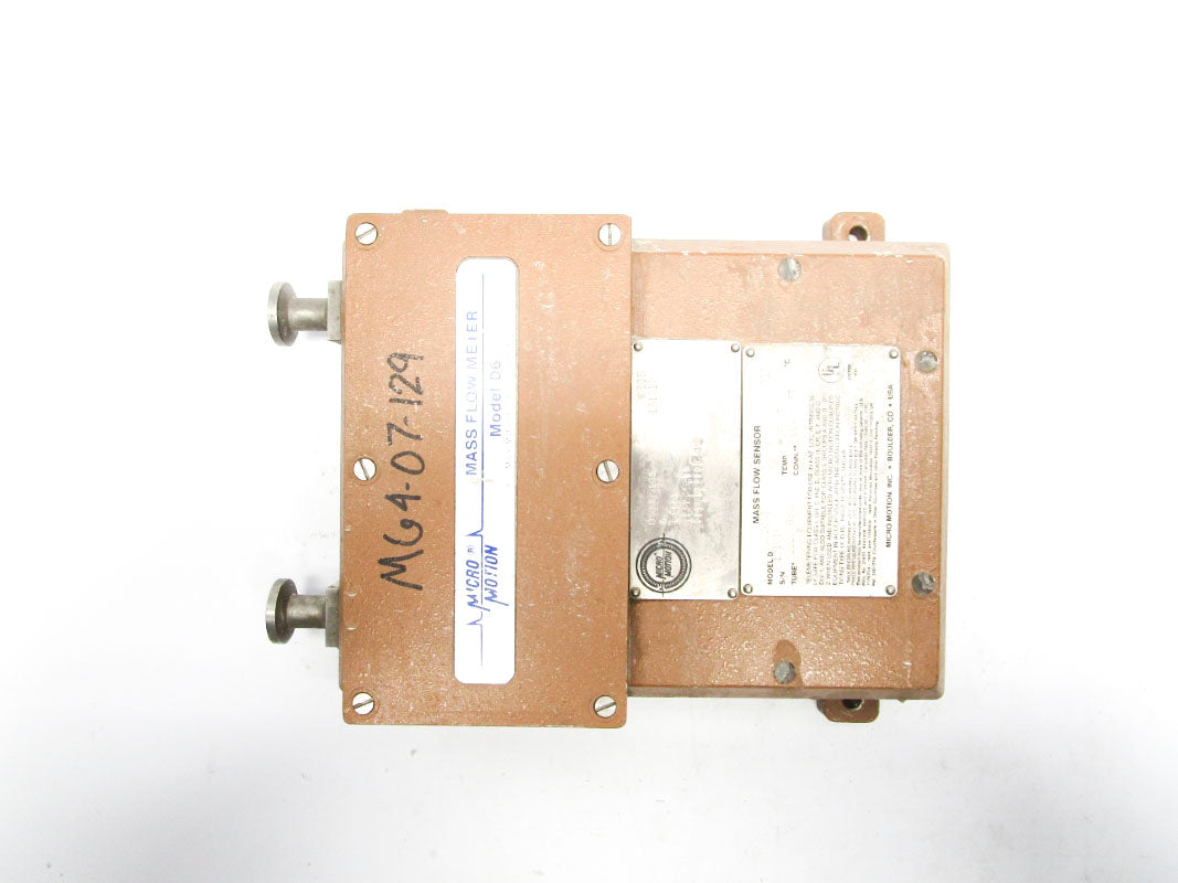 MICRO MOTION DS006S101 2600PSI UNMP